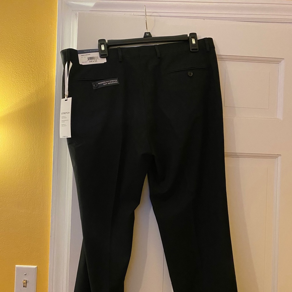 Men’s Tommy Hilfiger Black Pants 36x30 NWT